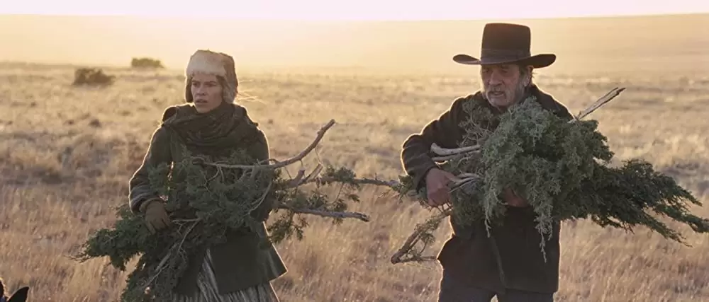 「ミッション・ワイルド」トミー・リー・ジョーンズ & ヒラリー・スワンクの画像