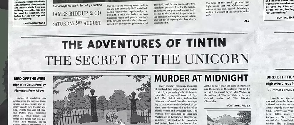 タンタンの冒険／ユニコーン号の秘密の画像