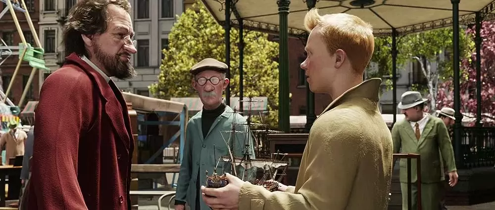 「タンタンの冒険／ユニコーン号の秘密」ジェイミー・ベル & ダニエル・クレイグの画像