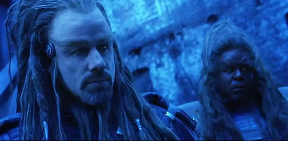 「バトルフィールド・アース」ジョン・トラボルタ & フォレスト・ウィテカーの画像