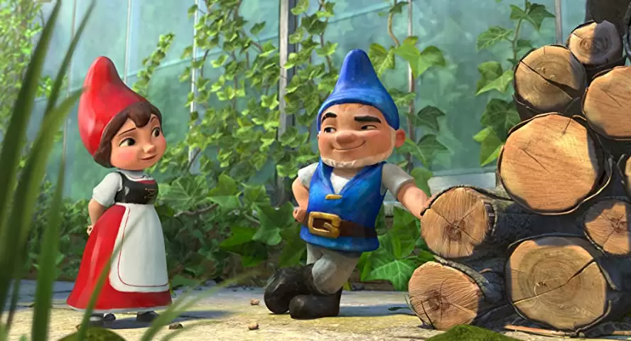 「Gnomeo & Juliet」ジェームズ・マカボイ & エミリー・ブラントの画像