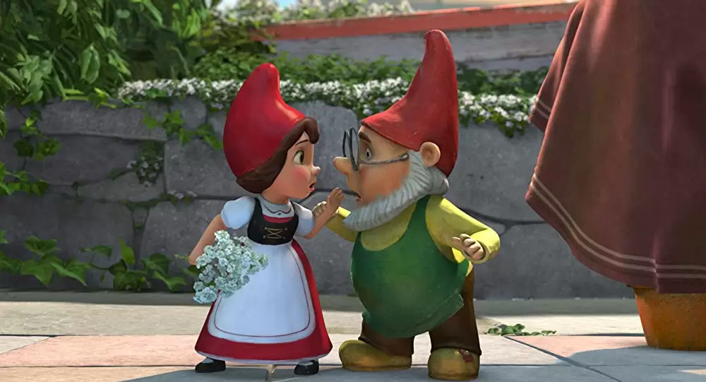 「Gnomeo & Juliet」スティーブン・マーチャント & エミリー・ブラントの画像