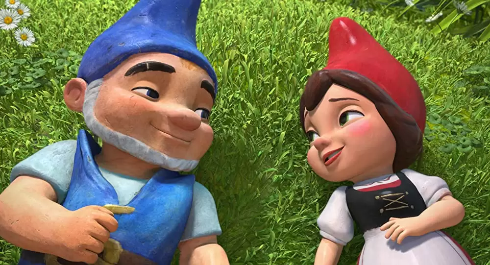 「Gnomeo & Juliet」ジェームズ・マカボイ & エミリー・ブラントの画像