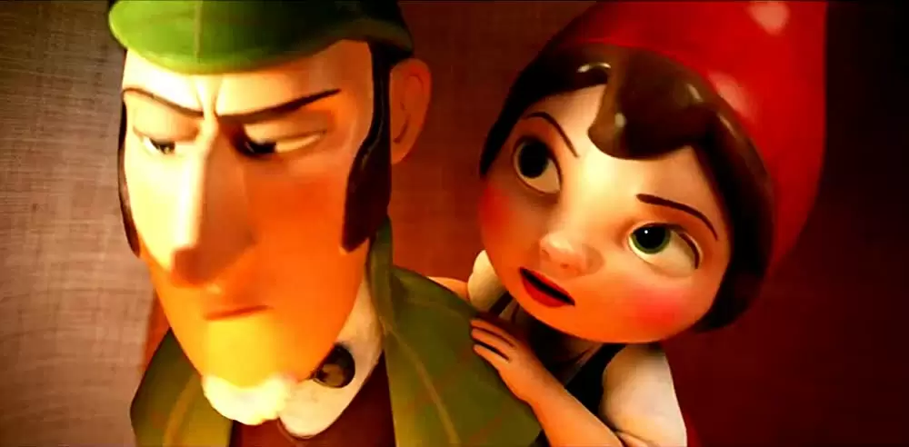 「名探偵シャーロック・ノームズ」ジョニー・デップ & エミリー・ブラントの画像