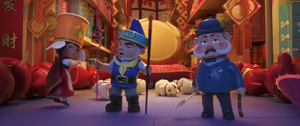 「名探偵シャーロック・ノームズ」の画像