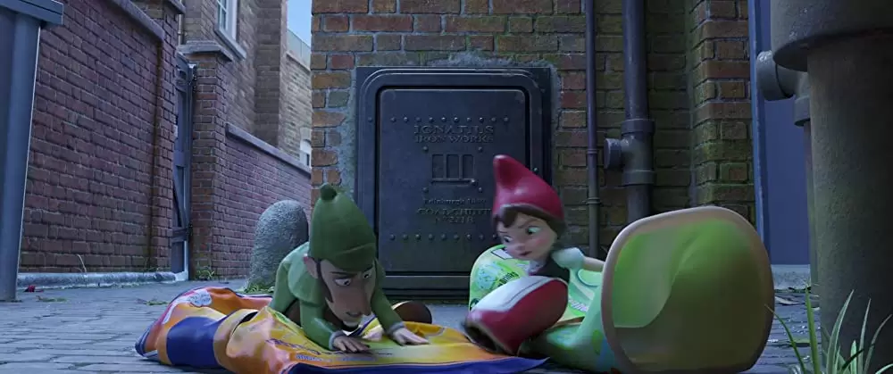 「名探偵シャーロック・ノームズ」の画像