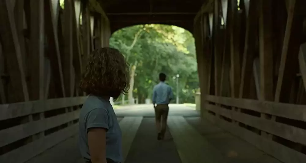 「コロンバス」ジョン・チョウ & ヘイリー・ルー・リチャードソンの画像