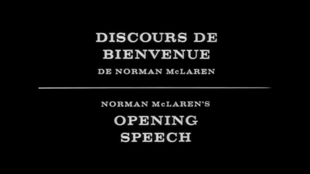 マクラレンの開会の辞の画像