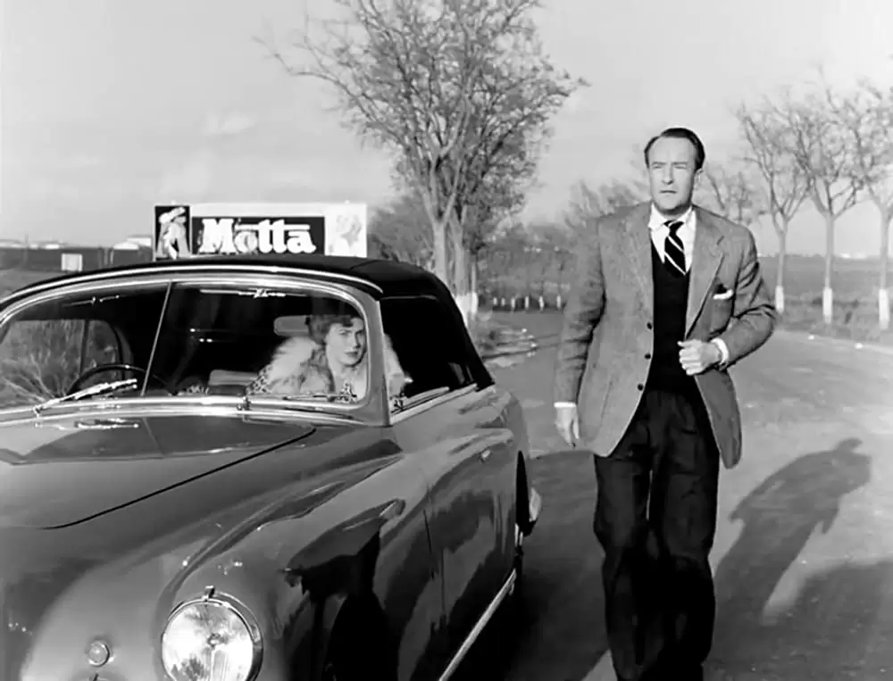 「イタリア旅行」イングリッド・バーグマン & ジョージ・サンダースの画像
