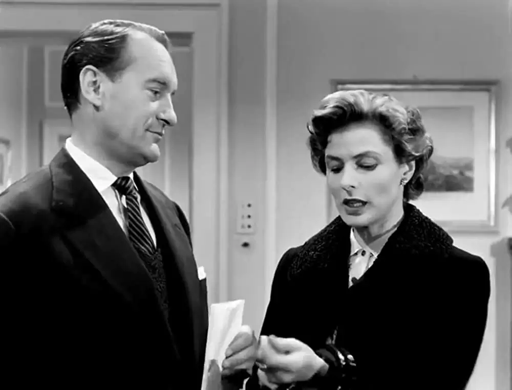 「イタリア旅行」イングリッド・バーグマン & ジョージ・サンダースの画像