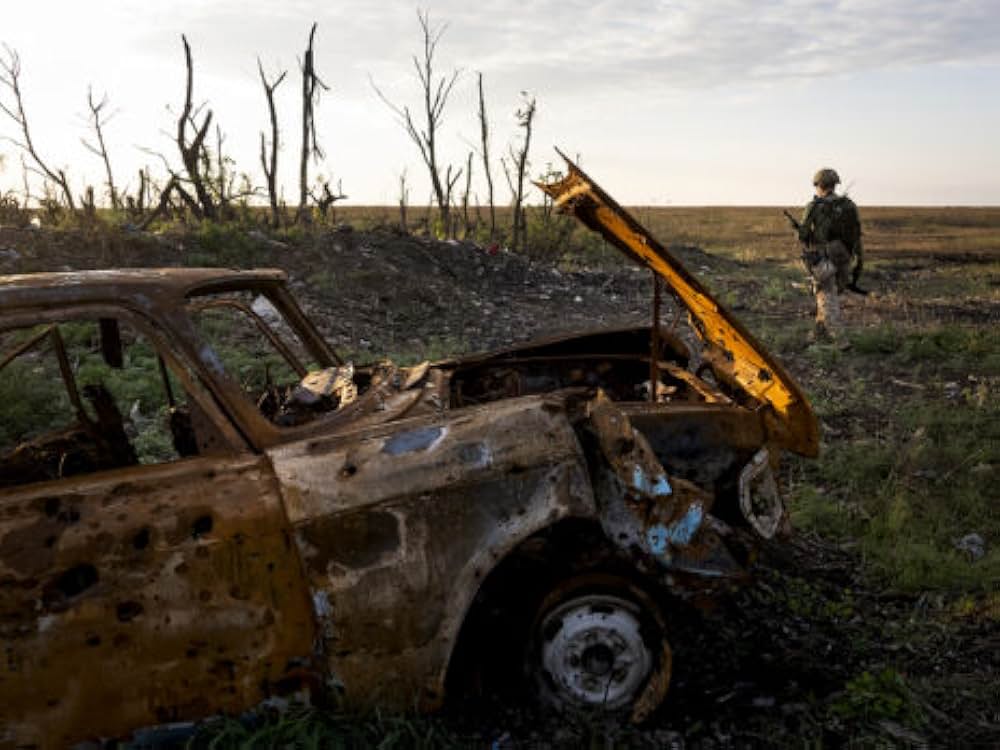 2000 Meters to Andriivka（原題）の画像