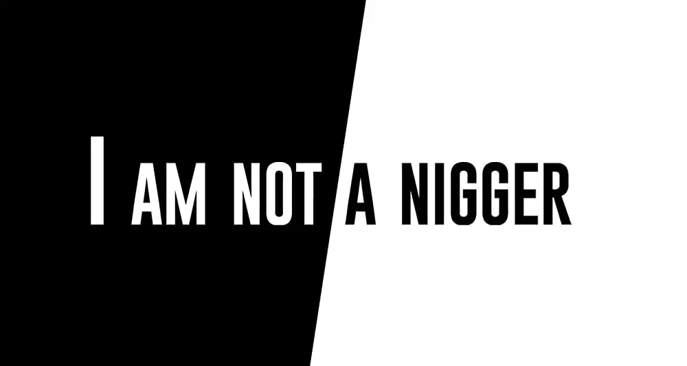 私はあなたのニグロではないの画像