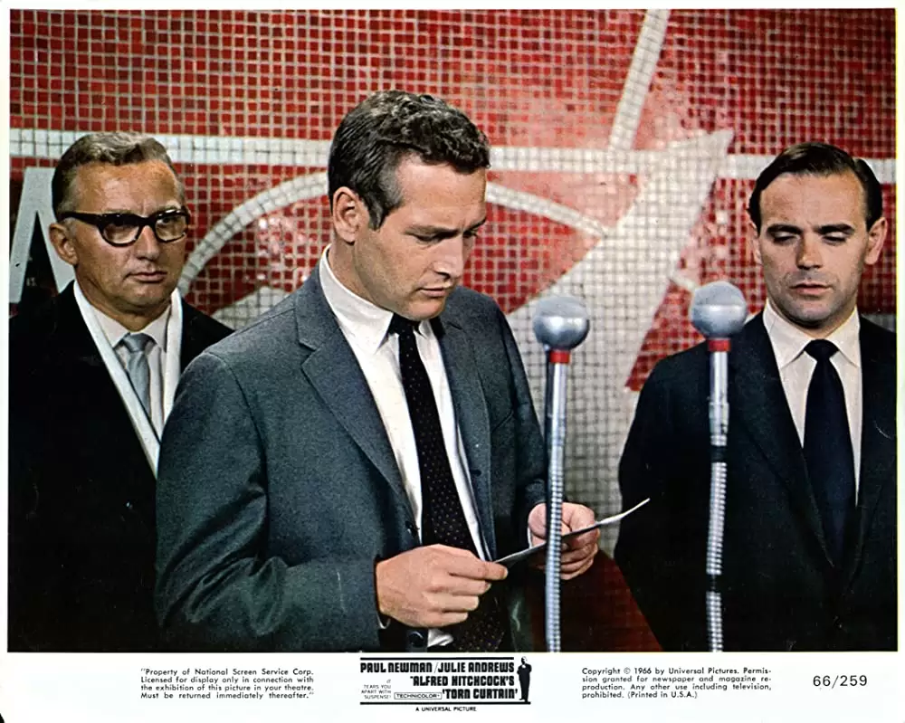 「引き裂かれたカーテン」ポール・ニューマンの画像