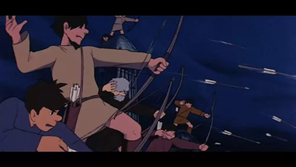 「太陽の王子 ホルスの大冒険」の画像