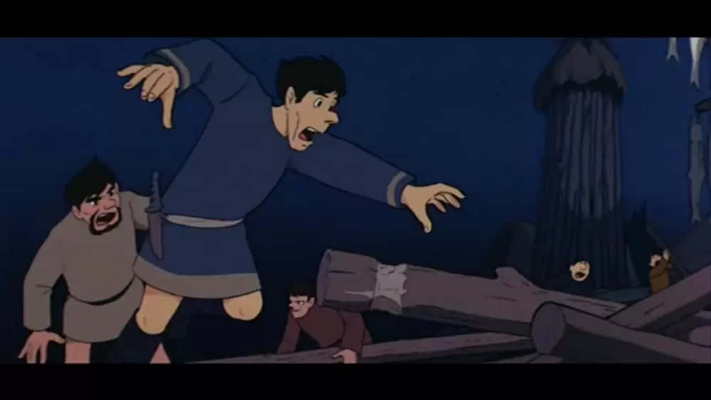 「太陽の王子 ホルスの大冒険」の画像