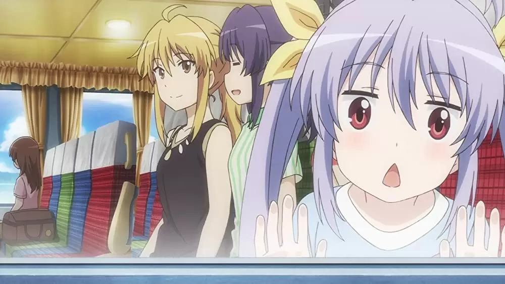 「劇場版 のんのんびより ばけーしょん」名塚佳織 & 佐藤利奈 & 小岩井ことりの画像