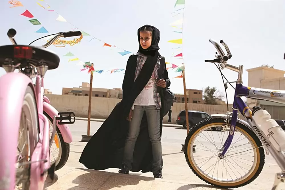 「少女は自転車にのって」Waad Mohammedの画像