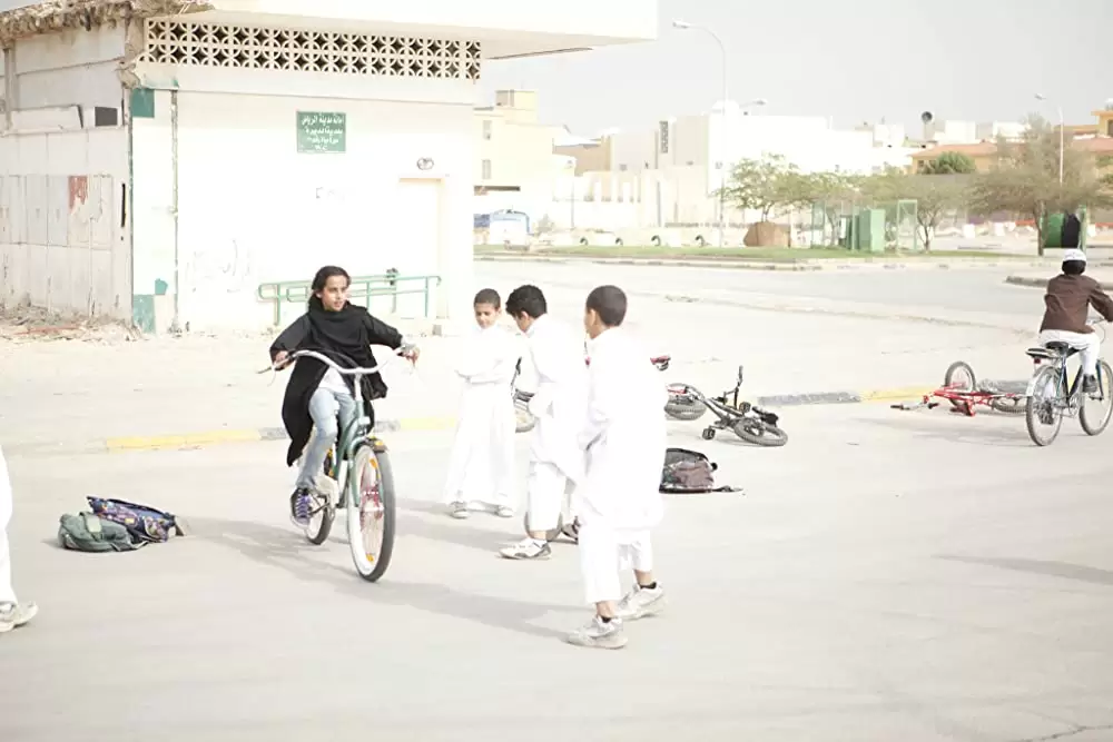 「少女は自転車にのって」Waad Mohammedの画像