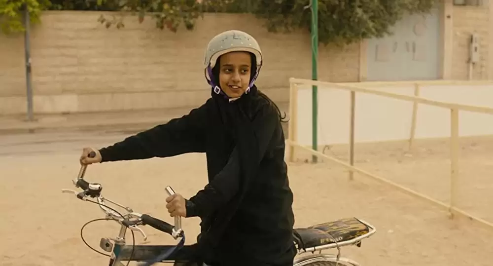 「少女は自転車にのって」Waad Mohammedの画像