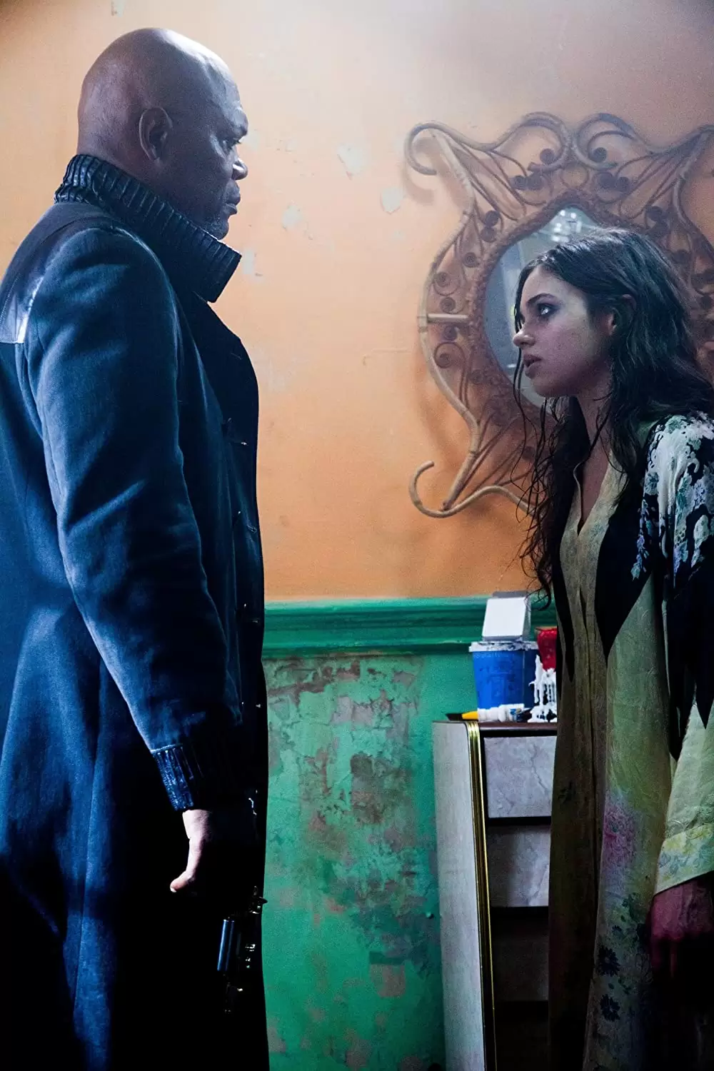 「カイト／KITE」サミュエル・L・ジャクソン & インディア・アイズリーの画像