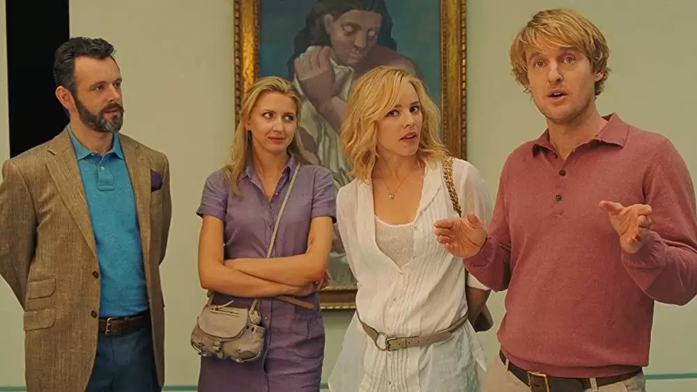 「ミッドナイト・イン・パリ」オーウェン・ウィルソン & マイケル・シーン & レイチェル・マクアダムス & ニナ・アリアンダの画像