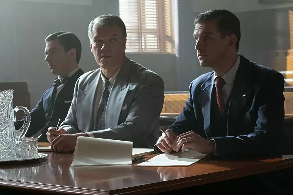 「マーシャル 法廷を変えた男」ダン・スティーブンスの画像