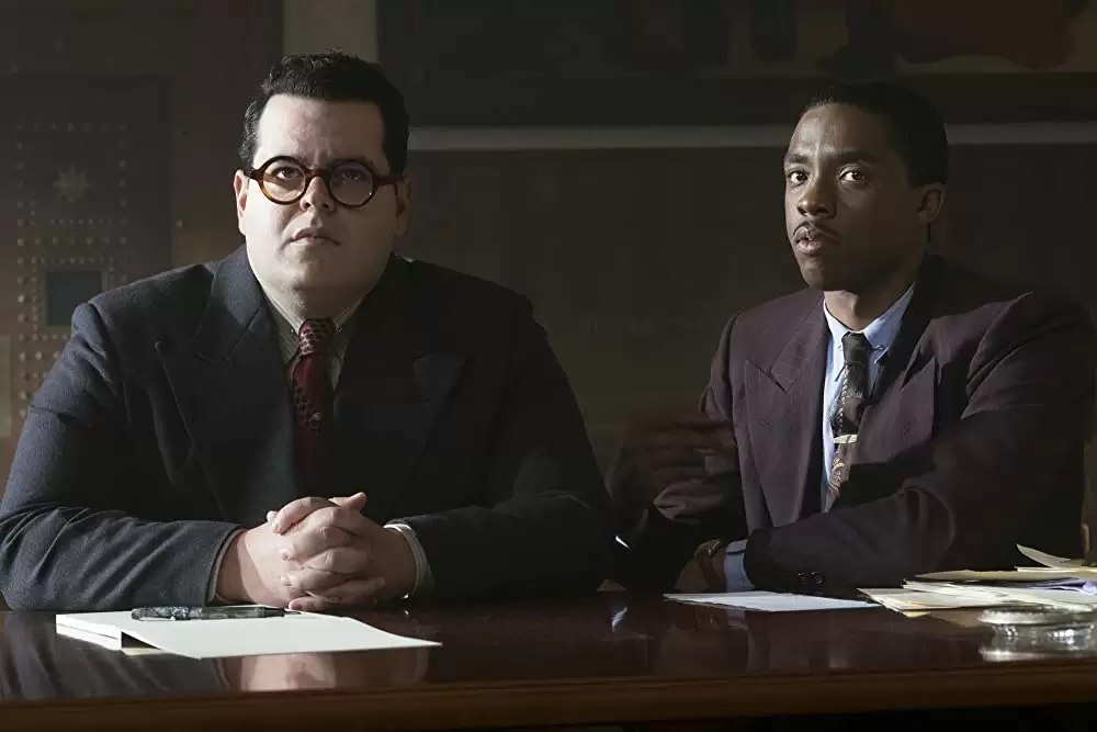 「マーシャル 法廷を変えた男」ジョシュ・ギャッド & チャドウィック・ボーズマンの画像