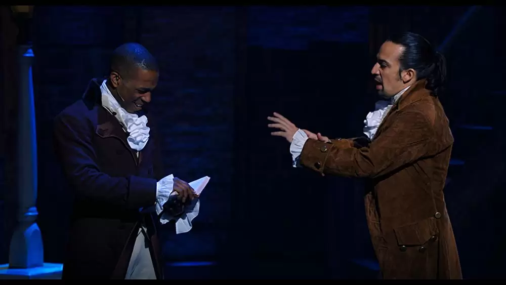 「ハミルトン」リン＝マニュエル・ミランダ & レスリー・オドム・Jr.の画像