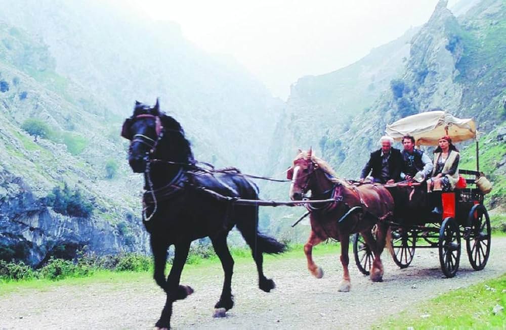 石の筏（いかだ）に乗っての画像