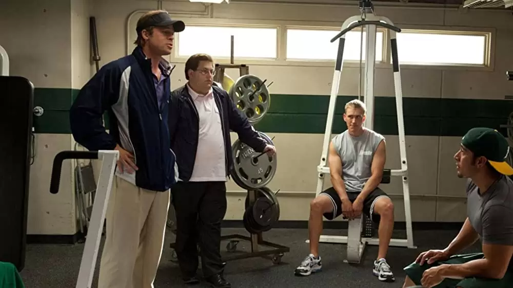 「マネーボール」ブラッド・ピット & ジョナ・ヒルの画像