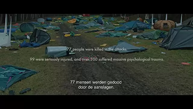 ウトヤ島、7月22日の画像