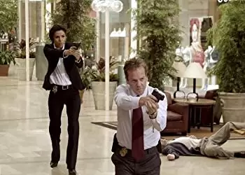 「ザ・センチネル／陰謀の星条旗」キーファー・サザーランド & エバ・ロンゴリアの画像