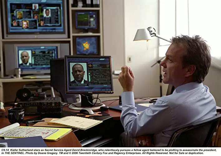 「ザ・センチネル／陰謀の星条旗」キーファー・サザーランドの画像