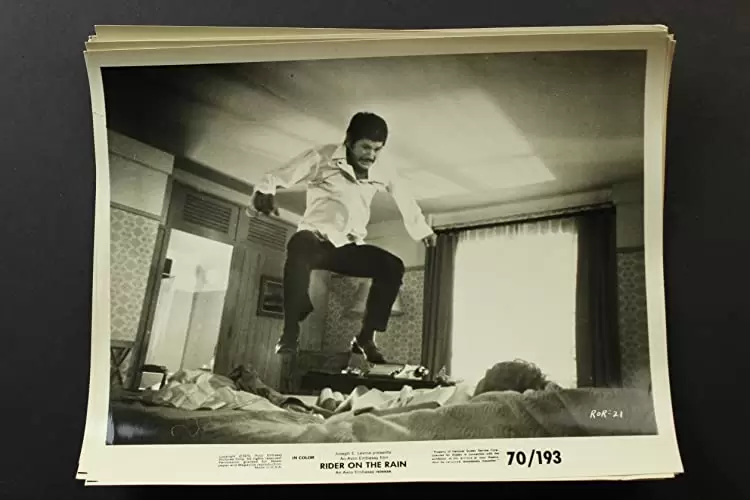 「雨の訪問者」チャールズ・ブロンソン & Marlène Jobertの画像