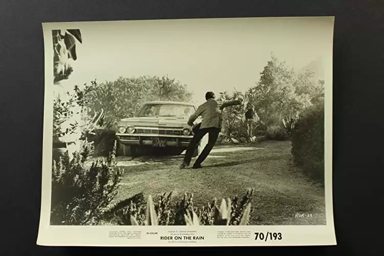 「雨の訪問者」チャールズ・ブロンソン & Marlène Jobertの画像