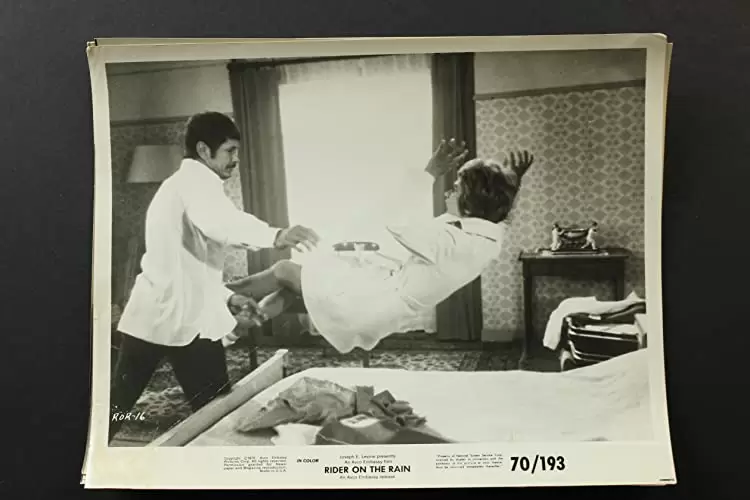 「雨の訪問者」チャールズ・ブロンソン & Marlène Jobertの画像