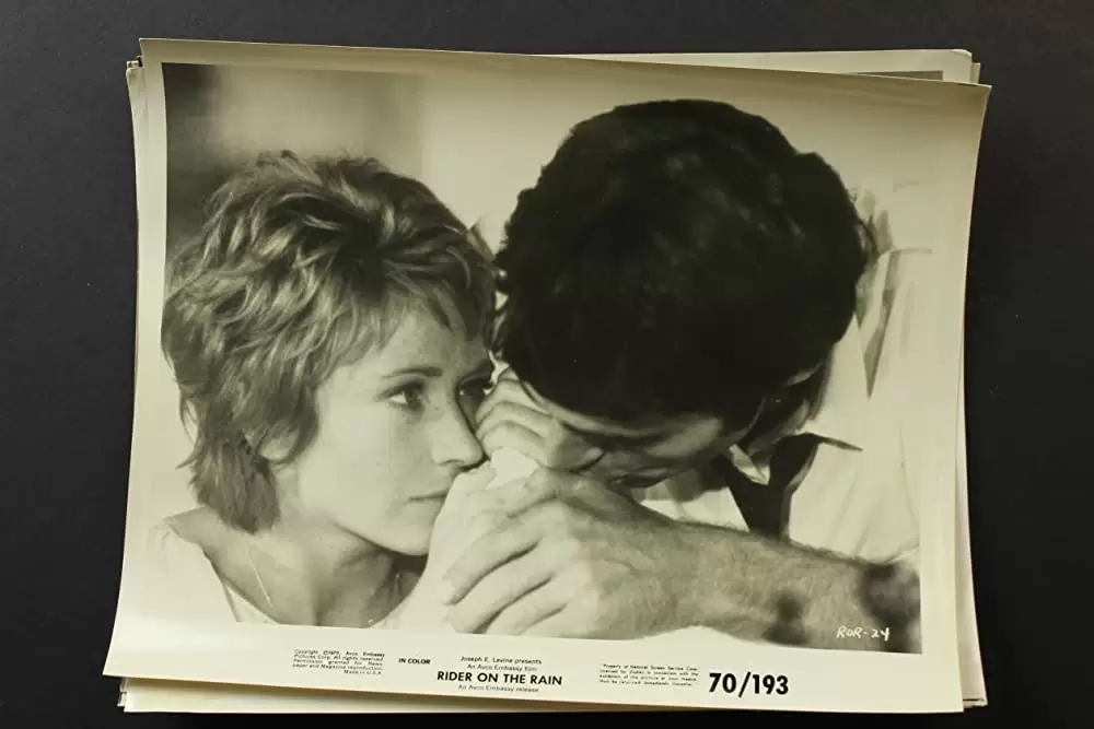 「雨の訪問者」Marlène Jobert & ガブリエル・ティンティの画像