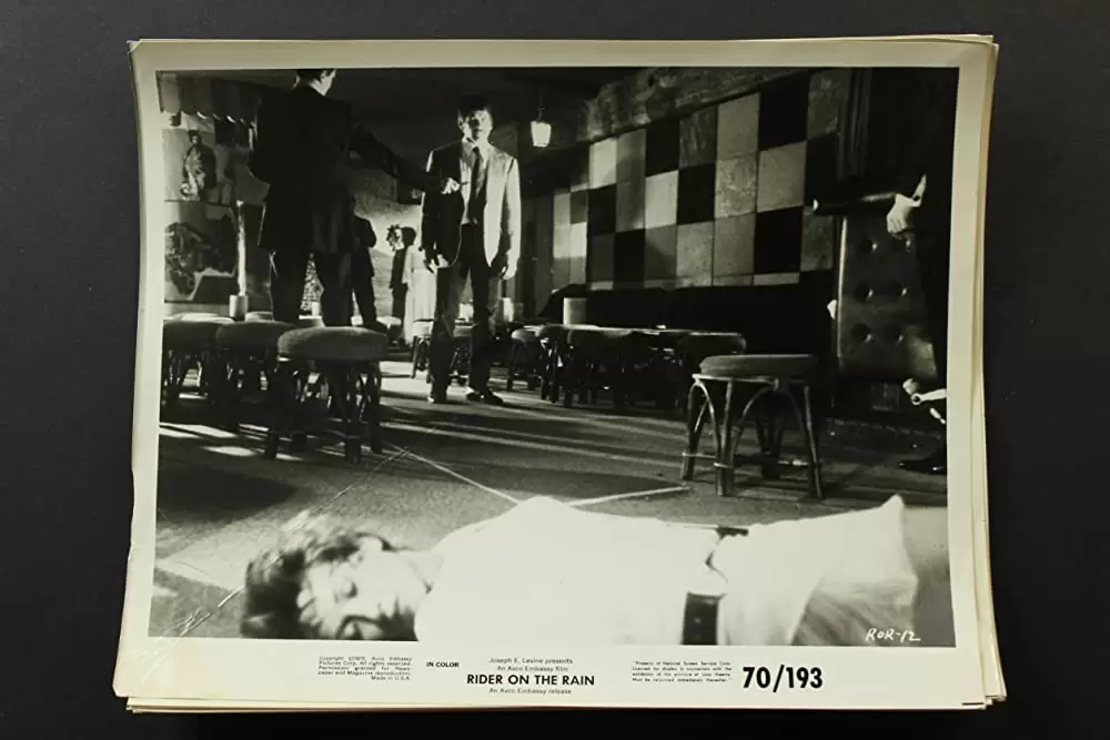 「雨の訪問者」チャールズ・ブロンソン & Marlène Jobertの画像