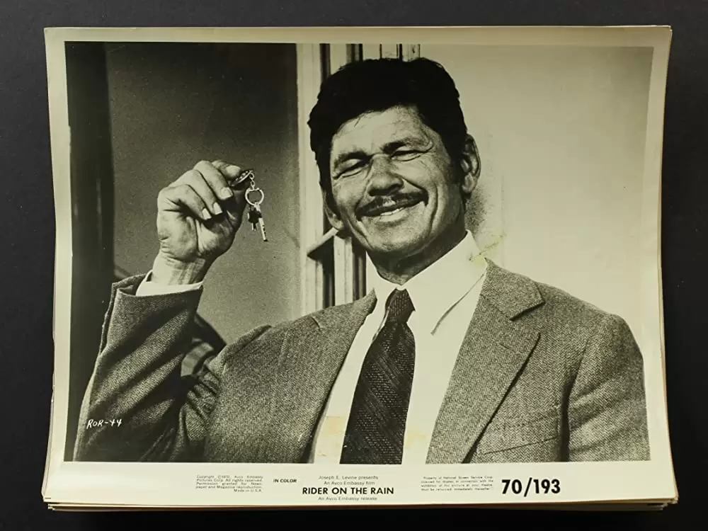 「雨の訪問者」チャールズ・ブロンソンの画像