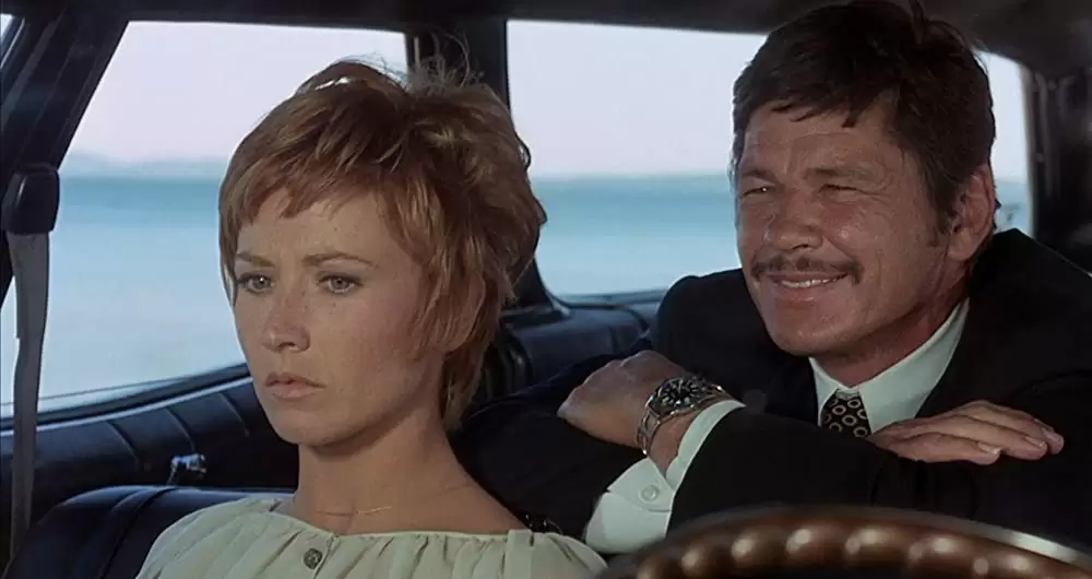 「雨の訪問者」チャールズ・ブロンソン & Marlène Jobertの画像