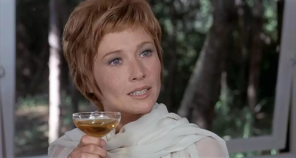 「雨の訪問者」Marlène Jobertの画像