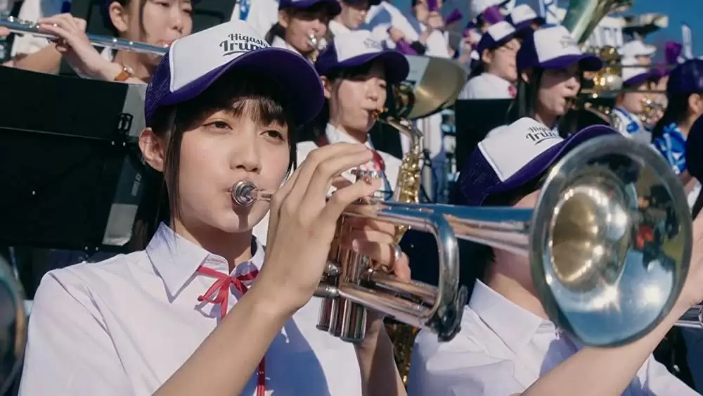 アルプススタンドのはしの方の画像