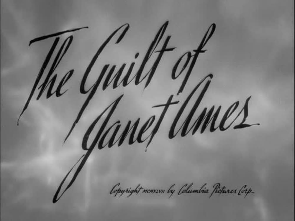 The Guilt of Janet Ames（原題）の画像