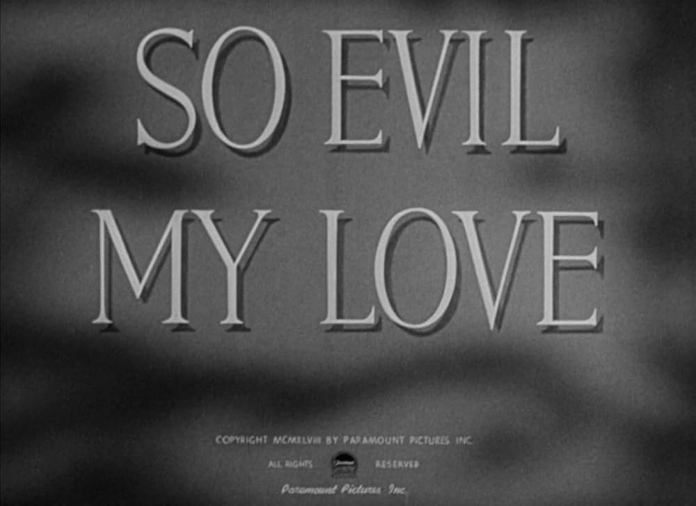 So Evil My Love（原題）の画像