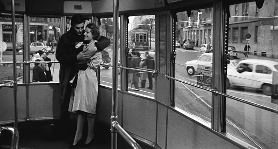 「若者のすべて」アラン・ドロン & アニー・ジラルドの画像