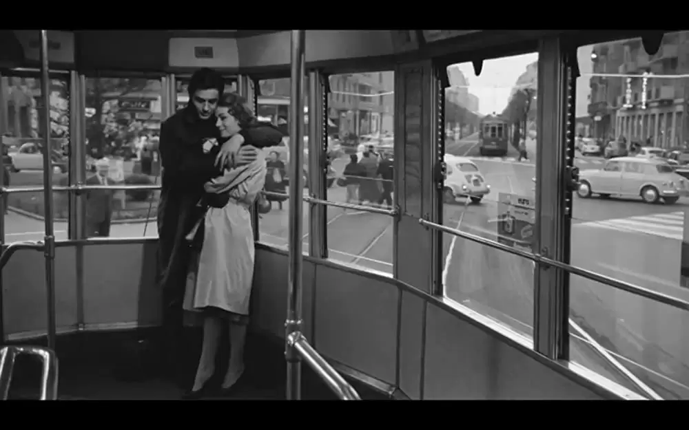 「若者のすべて」アラン・ドロン & アニー・ジラルドの画像