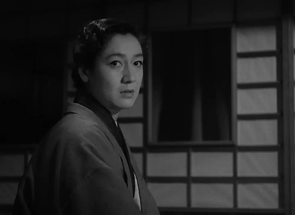 「東京暮色」原節子の画像