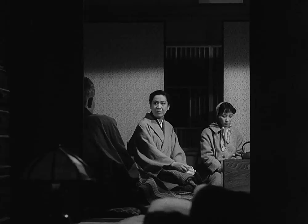 「東京暮色」有馬稲子 & 原節子 & 笠智衆の画像