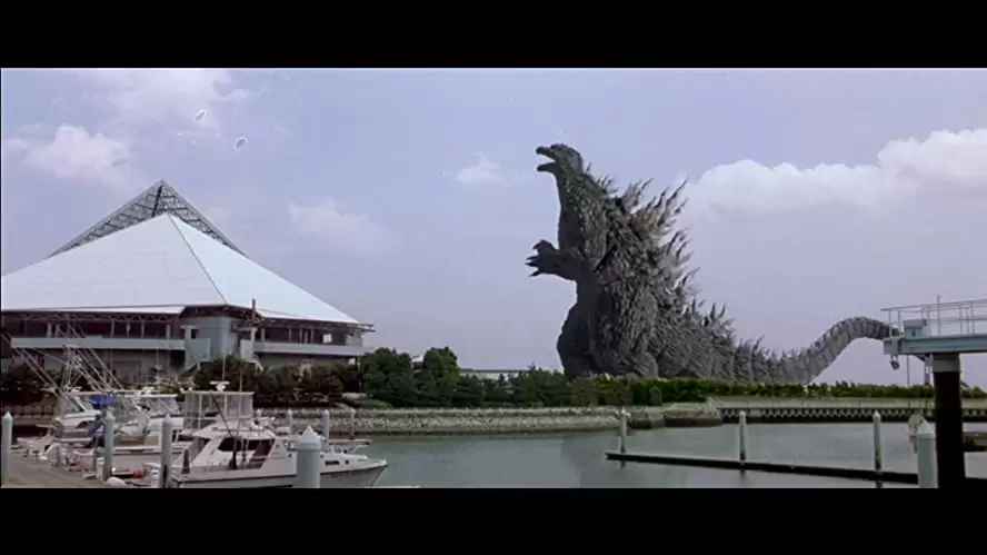 ゴジラ×メカゴジラの画像