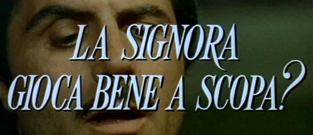 La signora gioca bene a scopa?（原題）の画像